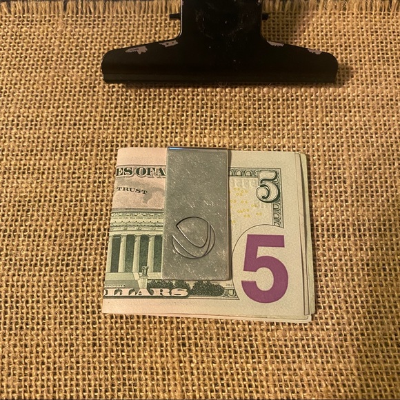 Vintage Sterling Money Clip - Picture 2 of 5